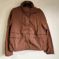Lululemon Sz 10 Womens Always Effortless Jacket Roasted Brown