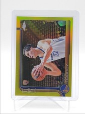 ALEX TOOHEY 2025-26 TOPPS CHROME ROOKIE YELLOW REFRACTOR RC /275 Q5692