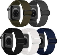 Armband Kompatibel Mit Apple Watch 49Mm-42Mm Verstellbar Dehnbar Nylon Sport