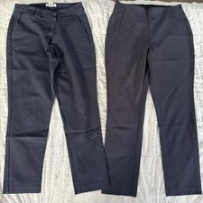 Lot Of 2 Women’s Pants, Nine West, Rachel Zoe, Size 8, Blue Polka Dot, Skinny