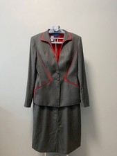 Thierry Mugler Vintage Women  s Suit Blazer  Skirt Set   Size 42 EU 