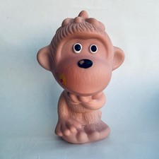 Vintage VTG Soviet Rubber Squeeze Toy Doll Collectibles Figurine Monkey Ape