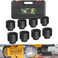 8pc 34 Drive Jumbo Large Impact Socket Set 6 Point Sae 2-116 To 2-12 8pc 34 Drive Jumbo Large Impact Socket Set 6 Point Sae 2-116 To 2-12