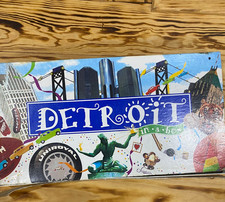 VTG 90s Detroit in a Box Opoly Landmark Edition City Games