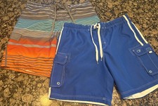 2 Pairs Y2K Op Surf Ocean Pacific Board Shorts Swim Trunks Size XL 2 for 1