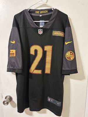Washington Commanders Sean Taylor #21 Nike Game Salute 2Service Jersey Black Men