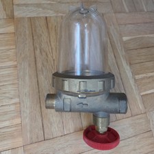 Oventrop Heiz&ouml;lfilter, Einstrang Siku OHNE HALTER 3/8 Zoll IG x 3/8 Zoll AG,