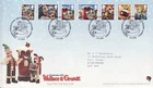 GB Stamps First Day Cover Xmas, Wallace and Gromit Cartoon, TV, letters SHS 2010