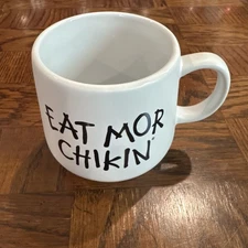 Chick-fil-a EAT MOR CHIKIN 2023 Coffee Mug Excellent Condition