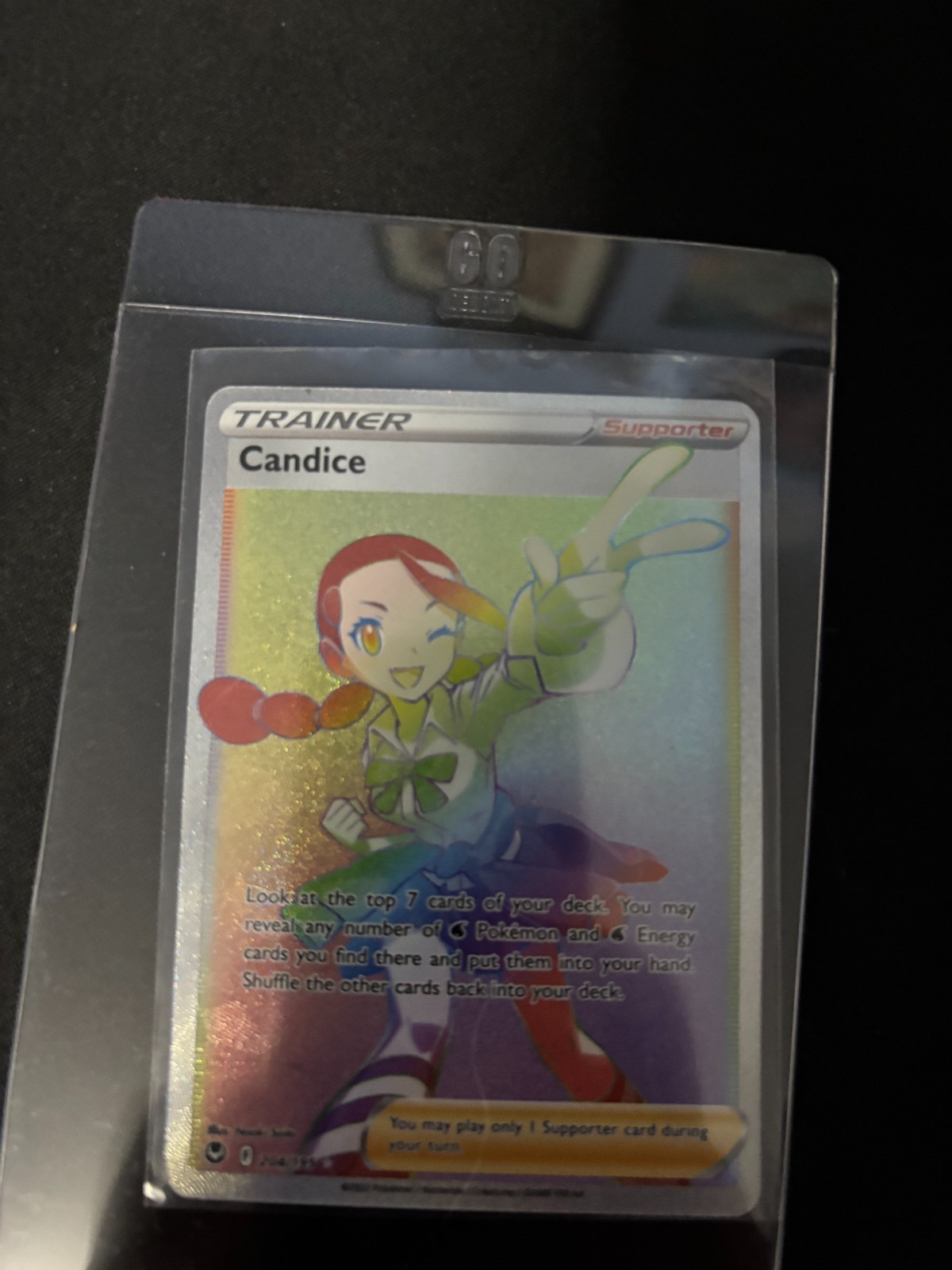 Candice (Secret) 204/195 Swsh12: Sword & Shield - Silver Tempest Holo