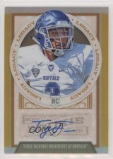2019 Legacy Premium Edition Penmanship Gold Prizm 44/50 Tyree Jackson Auto 1h1