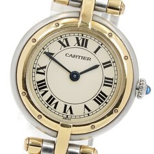 Orologio donna quarzo CARTIER PANTHERE 84084244 tondo 3 file quadrante beige_921219