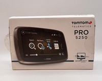 TOMTOM PRO 5250 TELEMATICS  SATNAV UK EUROPE LIFETIME MAPS WEB FLEET READY