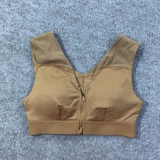 Tommie Copper Sports Bra Womens Small Zip Front Znergy Activewear Gym Workout