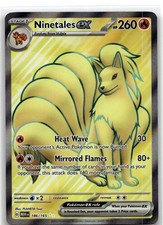 Pokemon Ninetales ex - 186/165 - SV: Scarlet & Violet 151 - Holofoil NM on eBay
