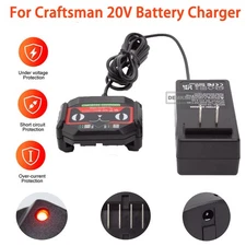 Battery Charger For Craftsman 20V MAX Series Li-ion Battery NEW US