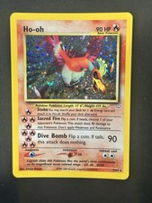 Ho-oh Neo Revelation Holo 7/64 Double Holo Error Pokemon 2001 on eBay