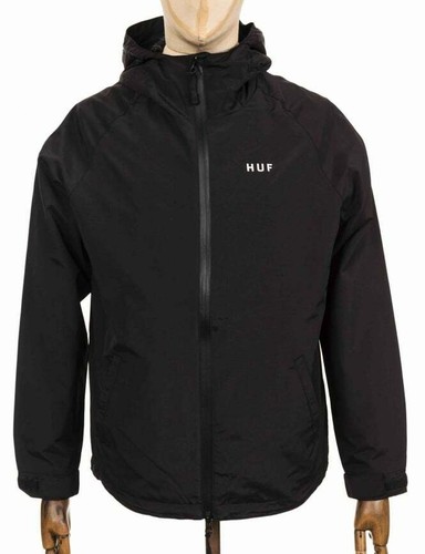 HUF STANDARD SHELL JACKET - BLACK 