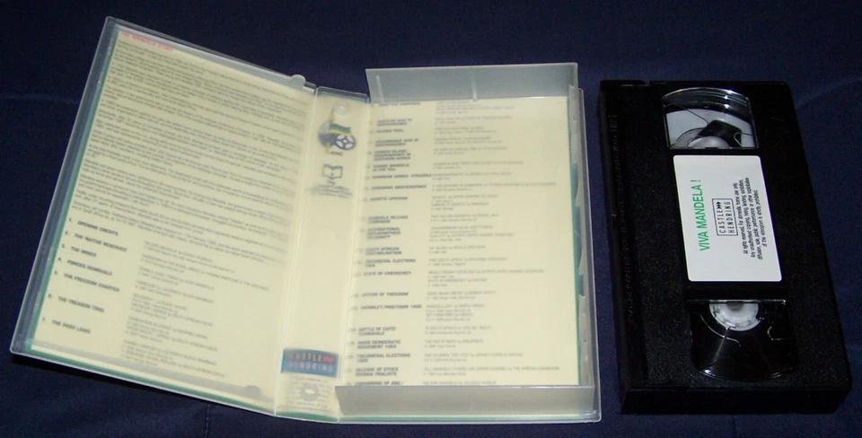 Viva Mandela! NTSC VHS Video Robert Wyatt Bob Marley Bruce Springsteen UB40 MINT - Image 4 of 4