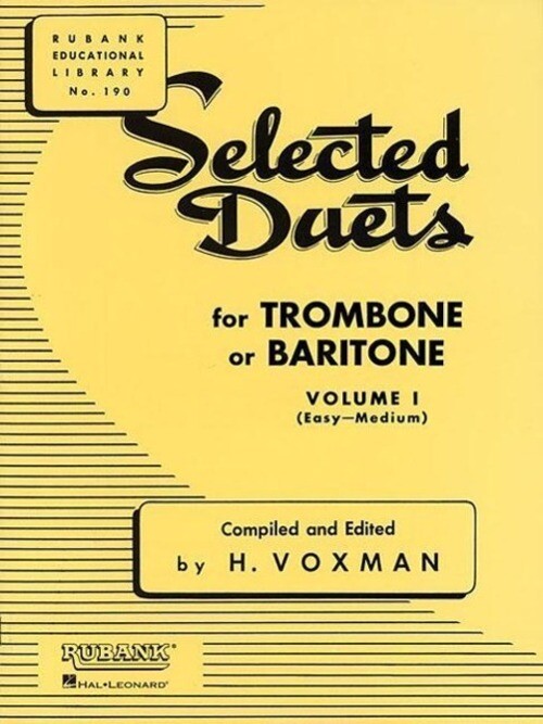 Thumbnail - Selected Duets For Trombone Or Baritone | Volume 1 - Easy To Medium |