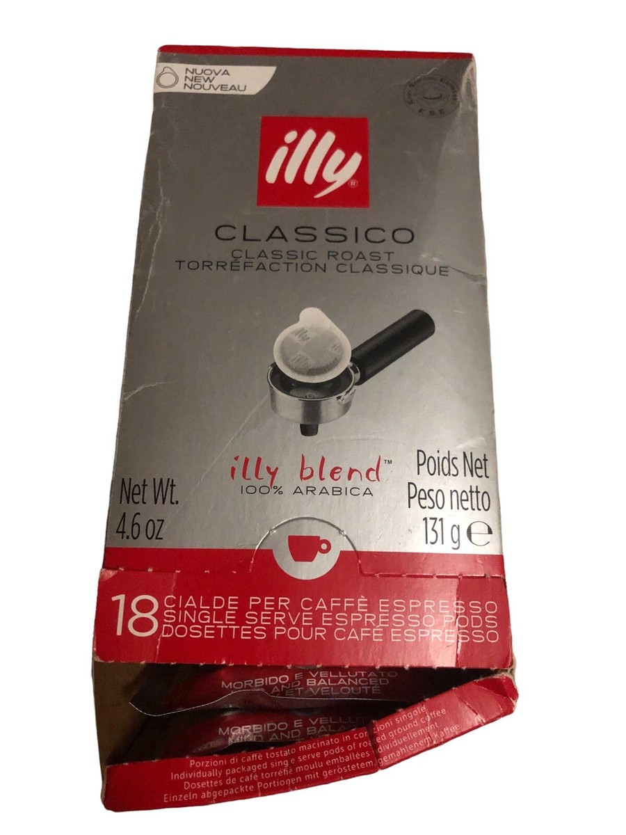 Illy Classico Medium Roast Coffee Pods 17 Espresso Pods 100