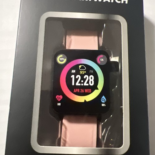 3 Plus Vibe Lite Smartwatch Fitness Trackers Blood Oxygen Heart Rate - Pink™ - Picture 4 of 4