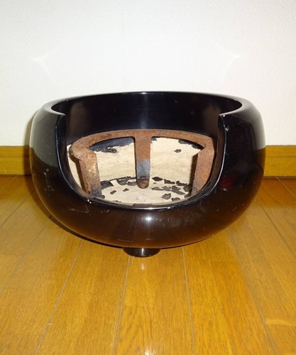 Tea Utensils Tea Utensil Furo Lacquered Trivet Included Bottle Hanger Ceramic Us