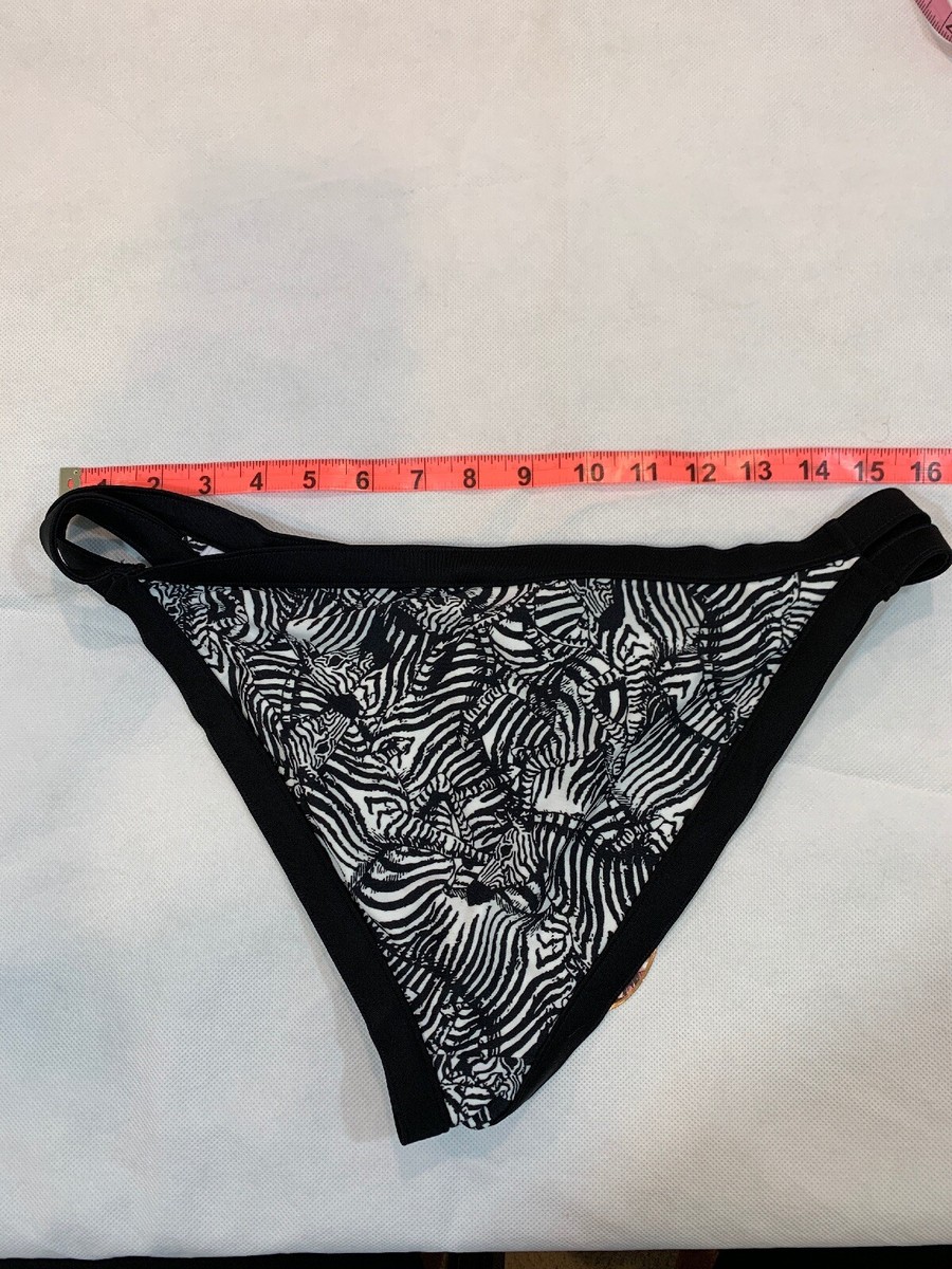 NWT Ted Baker London 'Megui' Zebra Print Bikini Bottoms [SZ