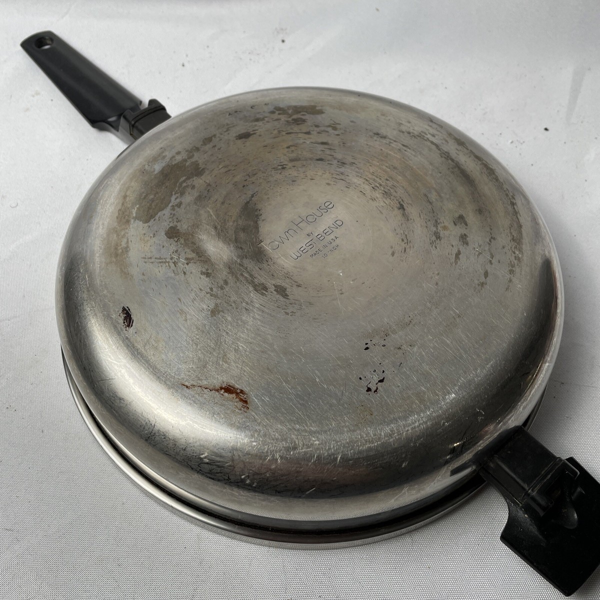 Townhouse By West Bend 10 inch Stainless Steel Skillet Frying Pan