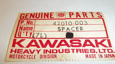 Kawasaki OEM new spacer 42010-003 C2SS Roadrunner G3SS KD80 KD100