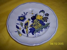 Spode COPELAND "BLUE BIRD" S3274 Bread & Butter Plate 6 5/8" WIDE 