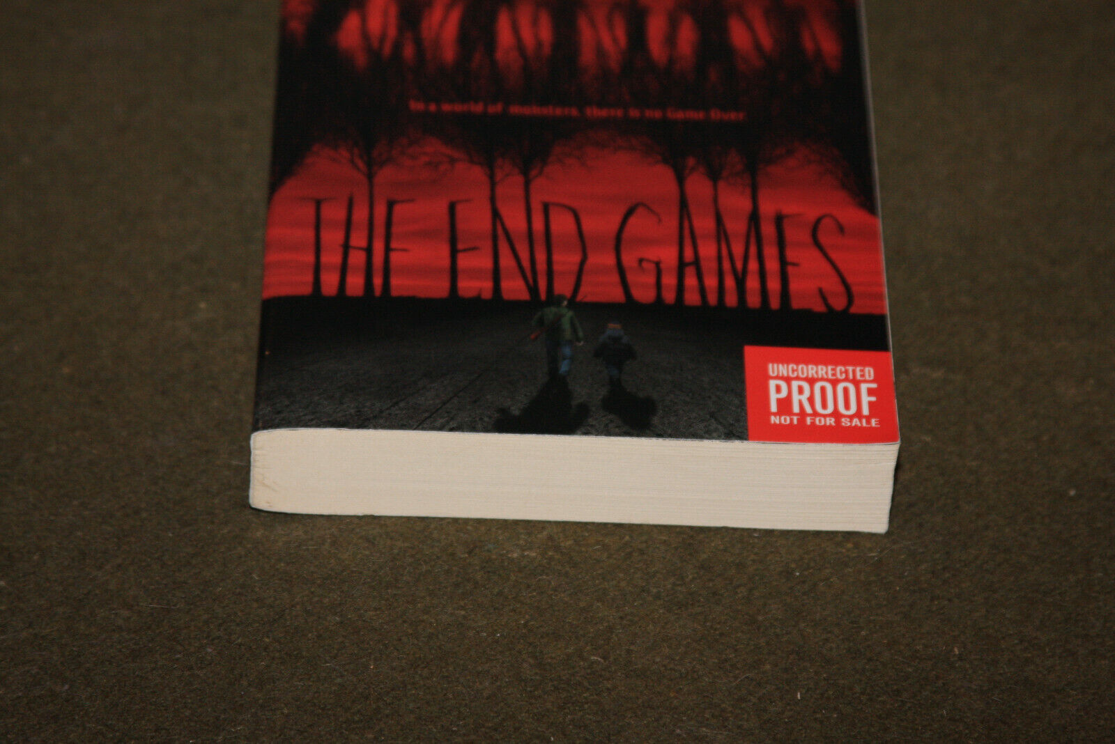 The End Games by T. Michael Martin 2014 TPB Uncorrected Proof