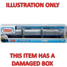 Thomas & Friends Kenji Battery-Powered Motorized Toy Train Engine USED DMGED BOX