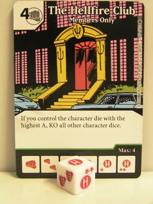 Dice Masters - 1x #077 The Hellfire Club Members Only - X-Men First Class
