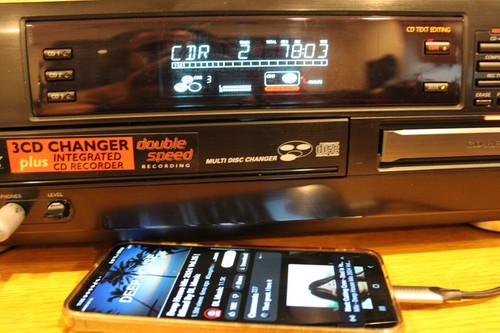 PHILIPS CDR-785/17 CD Recorder/3 CD changer W/remote,,serviced,,Fully Functional - Picture 11 of 15