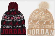 CAPPELLO NIKE AIR MICHAEL JORDAN 23 ADULTI BOBBLE BEANIE JUMPMAN UNISEX NERO/VELA