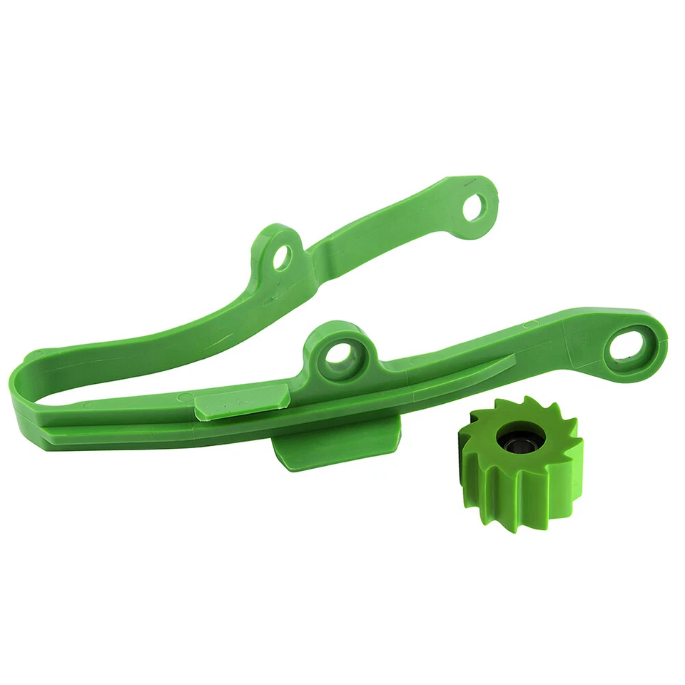 Protector de cadena guía deslizante para Kawasaki KX250F KX450 KLX450R KX 450F 2009-2018 Foto 3 de 4