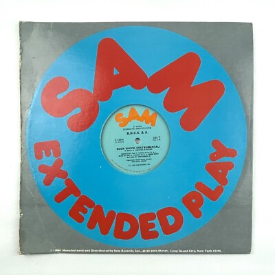 B.B.C.S. & A. Rock Shock 1982 Vinyl 12  Record Single NM