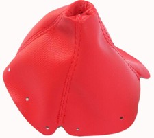 Fits 99-05 Mazda Miata Mx5 Real Leather Manual Shift Boot Red Fits 99-05 Mazda Miata Mx5 Real Leather Manual Shift Boot Red