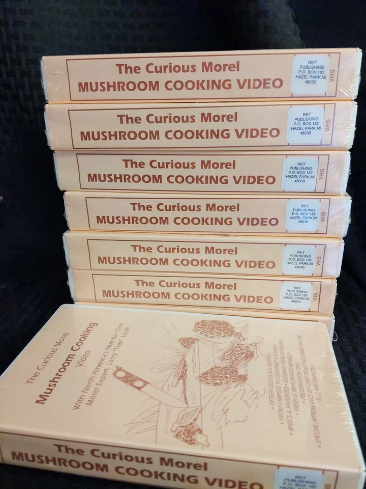 Mushroom Cooking: The Curious Morel VHS Larry Lonik - Image 2 of 4