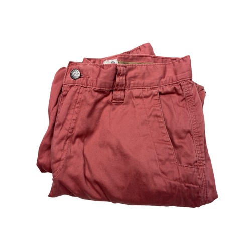 Mountain Khakis Pants Men 32X30 Salmon Solid Straight Leg Flat Khakis Outdoor - Picture 8 of 12
