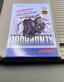 Xenophobe Nintendo NES Cart And Box CB Tested!