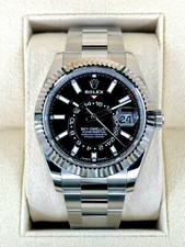NEW 2025 Rolex Sky-Dweller 42mm 336934 Stainless Steel Oyster Black Dial