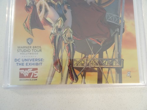 Wonder Woman 1 # DC Rebirth Warner Bros Studio Tour WB Water Tower 75th Variant - Picture 3 of 4