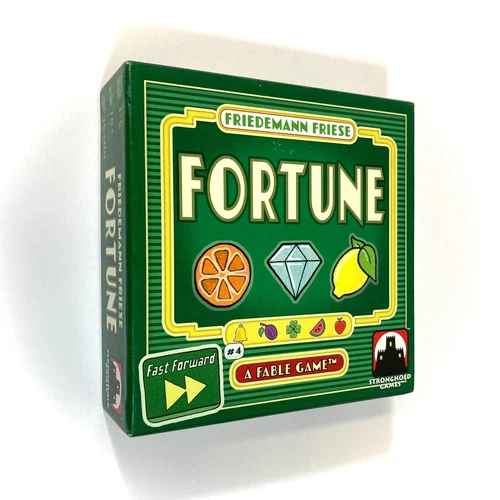 FAST FORWARD: FORTUNE BOARD GAME Friedemann Friese #4 A Fable Game English VGC