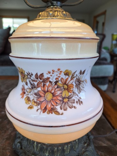 Loevsky & Loevsky Company Hurricane Gone With The Wind Large Autumn Table Lamp - Picture 6 of 20
