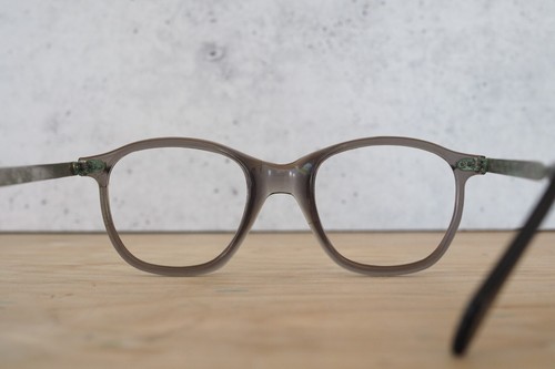 Vintage Safety glasses 1970s Made IN USA Hipster For parts defective - Picture 6 of 8