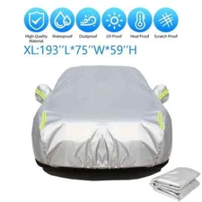 Car Cover Waterproof All Weather Protection For Ford Mustang Outdoor