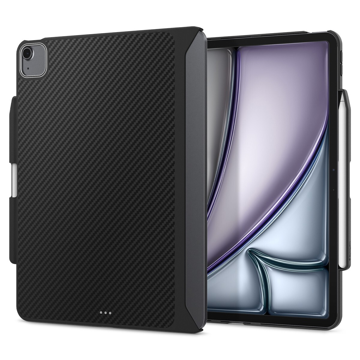 For iPad Air 13-inch | Spigen Enzo Aramid Mag Fit Case | eBay