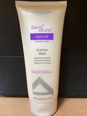 ALFAPARF Semi Di Lino Moisture Nutritive Mask For Dry Hair 200ml / 6.76 fl.oz.